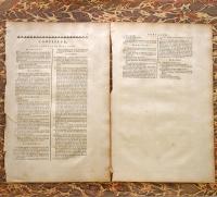 ディドロ＝ダランベール『百科全書』より　「菓子職人」図版　Plates of "Confiseur" from L'Encyclopédie by Diderot & d'Alembert