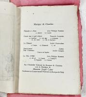 Menu du déjeuner offert à Leurs Majestés Britanniques Le Roi George VI et la Reine Elizabeth　英国王ジョージ6世とエリザベス妃のためのヴェルサイユ宮殿公式午餐メニュー