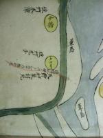 摂州大坂合戦地形之圖　（古地図）