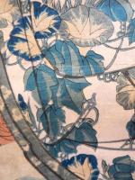 香蝶楼国貞画　美人画　芝明神前丸清板