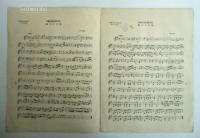 猟人ノ合唱（二部）　シンフォニーヴァイオリン・マンドリン楽譜№45