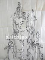 拓本　當麻寺　十一面観音像