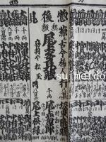 三府大芝居濱芝居子供芝居惣役者大見立　給金甲乙家号俳名極細吟調　（番付）