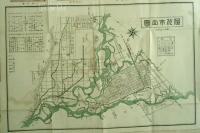 旭川市全図（表）／旭川市要覧（裏）