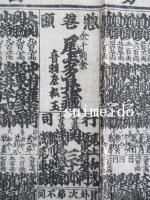 三都大芝居濱芝居子供芝居惣役者大見立　給金附並家号俳名改名細吟記　（番付）
