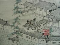 鶴山旧城略図縁起　二幅対