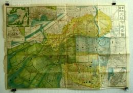 大正10年1月改正　実地踏測大阪市街全図　1万5千分の1