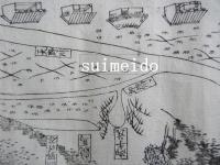 醒井三水四石絵図