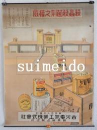 ポスター　殺虫殺菌剤之権威　古河電気工業株式会社農業薬品製造所