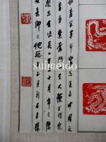 楊堅水篆刻百龍圖冊