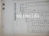 三重縣特設電話番號簿　昭和7年
