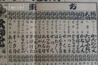 京ことば　なまり　大番附　（番付表）