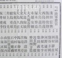 日露対戦　陸海軍武将一覧