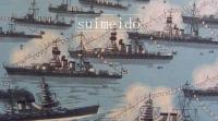 昭和二年秋於横濱港　特別大演習大観艦式之光景