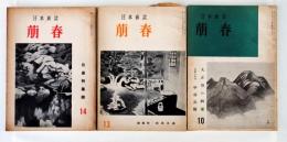 日本画誌　萌春　第10号～第22号　欠号有9冊