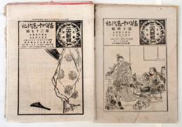 月曜二六新報・新聞附録　徳川十五代記　178冊