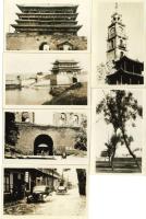 山西大原写真集　北支名所観光記念　12枚