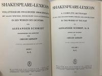 (英)SHAKESPEARE LEXICON. A Complete Dictionary of all the English Words; Phrases and Constructions in the Works of the Poet