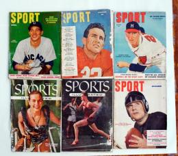 SPORT　the magazine for spectators　1950～1955　6冊