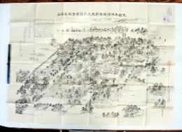 大日本仏法最首四天王大護国寺伽藍略図