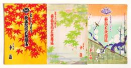 中座東西大歌舞伎パンフレット　3冊