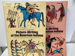 (英)Picture Writing of the American Indians; Vol. 1・2