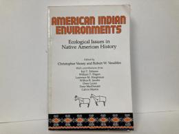(英)American Indian Environments: Ecological Issues in Native American History