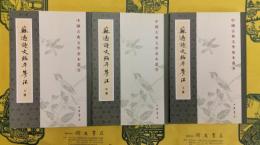 蘇過詩文編年箋注(中国古典文学基本叢書)(上中下)