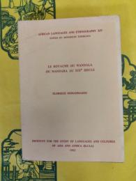 Le Royaume du Wandala, ou, Mandara au XIXe siècle