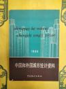 中国和外国城市統計資料1985