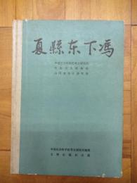 夏県東下馮（中国田野考古報告集・考古学専刊丁種第三十五号）