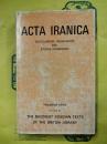 ACTA IRANICA : ENCYCLOPEDIE PERMANENTE DES ETUDES IRANIENNES(TROISIEME SERIE VOLUME 3)