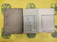 唐荊川先生文集序記（線装4冊）
