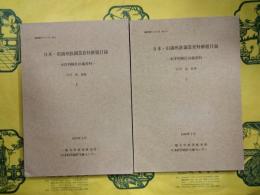 日本・旧満州鉄鋼業資料解題目録：水津利輔氏旧蔵資料（上下）
