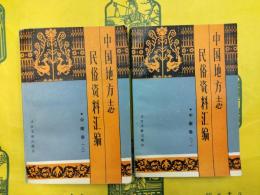 中国地方志民俗資料匯編・中南巻（中国地方志民俗資料彙編）（上下）