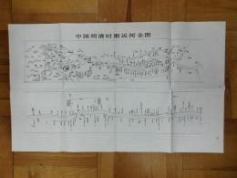 中国明清時期運河全図
