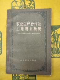 農業生産合作社土地規画概要