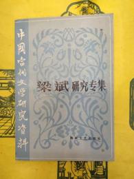 中国当代文学研究資料 梁斌研究専輯