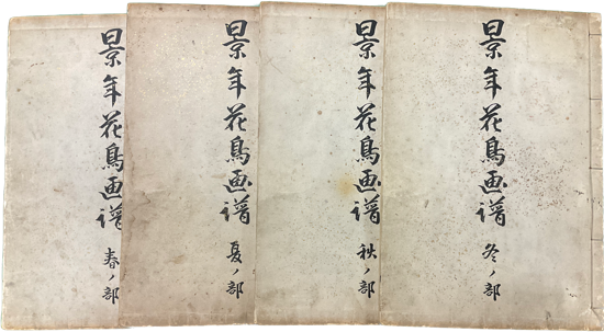 竹洞花鳥画譜 全20図(中林竹洞) / 古本、中古本、古書籍の通販は