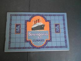 　豪華客船パンフレット　Berengaria