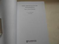 The Difficulty of Tolerance　Essays in Political Philosophy