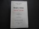 Philosophie et Esthetique　chez DAVID HUME
