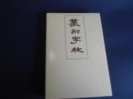 普及版　篆刻字林　