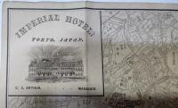 1892年（明治25年）横浜刊　東京地図　