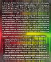 【数学洋書】A Course in Abstract Harmonic Analysis　Second Edition