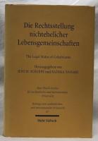 【法学洋書】Die Rechtsstellung nichtehelicher Lebensgemeinschaften