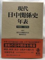 現代日中関係史年表