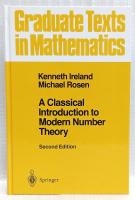 【数学洋書】A Classical Introduction to Modern Number Theory　Second Edition