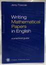 【数学洋書】Writing Mathematical Papers in English　Revised Edition