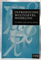 【統計学洋書】INTRODUCING MULTILEVEL MODELING